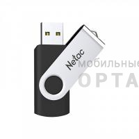Флешка USB3.0 32 Гб Netac  U505  чёрный/серебро