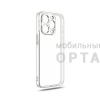 Чехол прозрачный силикон в техпаке, iPhone 12 Pro Max