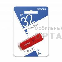 Флешка USB 32 Гб Smartbuy  Dock  красный Флешка USB 32 Гб Smartbuy  Dock  красный