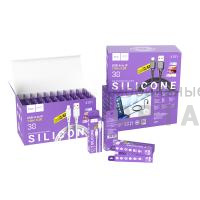 Кабель Type-C to Lightning HOCO X101 Assistant, 1m, PD 27W,  серый
