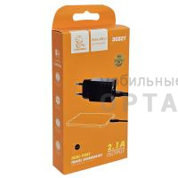 СЗУ VDENMENV Beautiful DC02 Type-C чёрный , (ТОВАР НЕ УПАКОВАН. УПАКОВКА В КОМЛЕКТЕ.)  