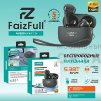 Наушники беспроводные внутриканальные FaizFull FAIZ 134 Black 