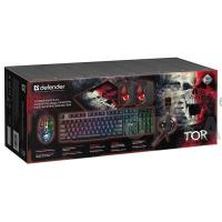 Набор игровой, DEFENDER Tor MHP-127 мышь+клав.+гарн.+ков.+колонка (1/10)