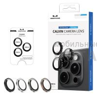 Защита на камеру, KEEPHONE CALVIN CAMERA LENS iPhone 16e/17e WHITE