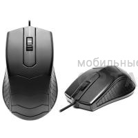 Мышь Defender HIT MB-530, черный, USB, проводная, 3 кнопки, 1000DPI (1/40)