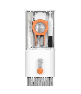 Набор для чистки цифровых устройств HOCO Multifunctional, UT2, 122 * 54 * 20mm, пластик,  белый