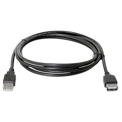Кабель-удлинитель DEFENDER USB02-06, USB2.0, AM-AF, 1.8 м. PolyBag (1/50/250)