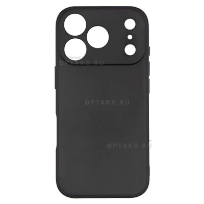 Чехол Soft-touch Black силиконовый в техпаке, для iPhone 13 Pro